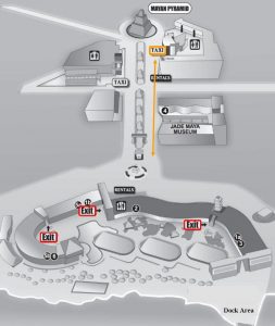 Costa Maya port map